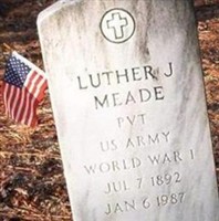 Pvt Luther J. Meade Pvt Luther J. Meade