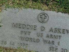 Pvt Meddie D Askew