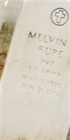 Pvt Melvin r Rupe