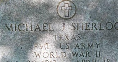Pvt Michael J "Mike" Sherlock Pvt Michael J "Mike" Sherlock