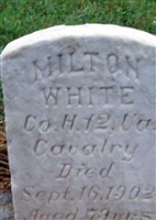 Pvt Milton M. White Pvt Milton M. White