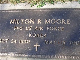 Pvt Milton R Moore Pvt Milton R Moore
