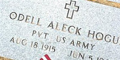 PVT Odell Aleck Hogue