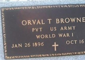Pvt Orval T. Browne