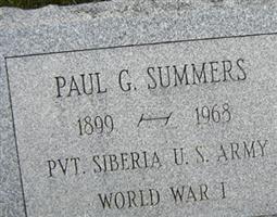 Pvt Paul Garner Summers