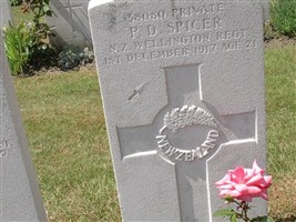 Pvt Percy Derrall Spicer Pvt Percy Derrall Spicer