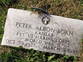 Pvt Peter Albon Born