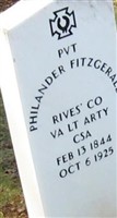 Pvt Philander Fitzgerald Pvt Philander Fitzgerald