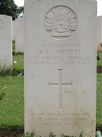 Pvt Reginald John Fawcett