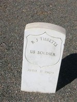 Pvt Revilo J. Tibbetts Pvt Revilo J. Tibbetts