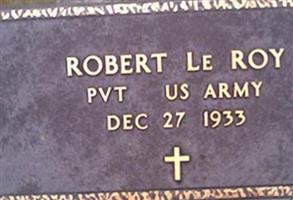 Pvt Robert Le Roy