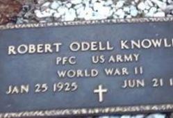 Pvt Robert Odell Knowles