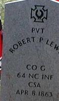Pvt Robert P. Lewis