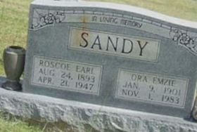 Pvt Roscoe Earl Sandy Pvt Roscoe Earl Sandy