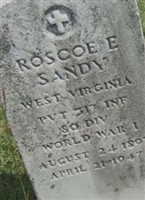 Pvt Roscoe Earl Sandy Pvt Roscoe Earl Sandy