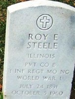 Pvt Roy E. Steele Pvt Roy E. Steele