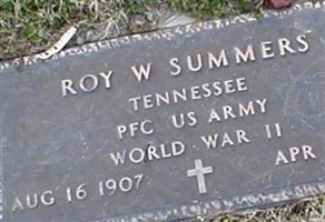 Pvt Roy W. Summers