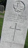 Pvt Royden A. Allen