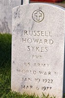Pvt Russell Howard Sykes