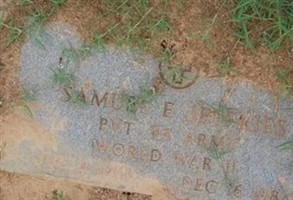 Pvt Samuel E Jeffries