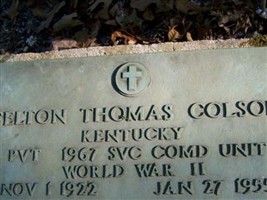 Pvt Selton Thomas Colson