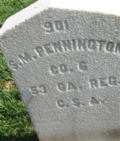 Pvt S. M. Pennington Pvt S. M. Pennington