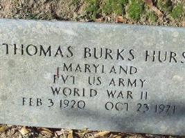 Pvt Thomas Burks Hurst
