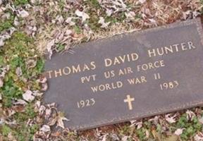 Pvt Thomas David Hunter