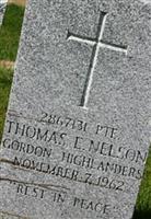 Pvt Thomas Edward Nelson