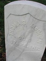 Pvt Thomas McCuen