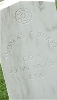 Pvt Thomas T. Burke