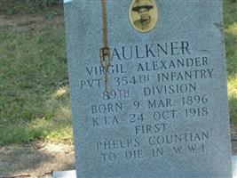 Pvt Virgil Alexander Faulkner