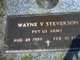 Pvt Wayne V. Steverson Pvt Wayne V. Steverson