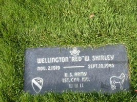 Pvt Wellington "Red" W. Shirley