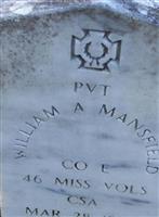 Pvt William A. Mansfield