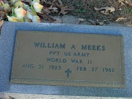 Pvt William A. Meeks