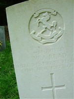 Pvt William Alfred Read Pvt William Alfred Read
