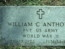 Pvt William C Anthony