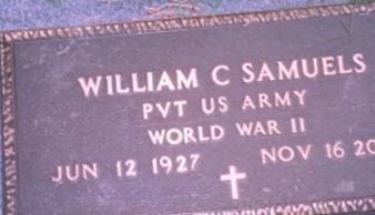 Pvt William C Samuels