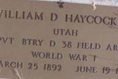 Pvt William "Dawson" Haycock, Jr