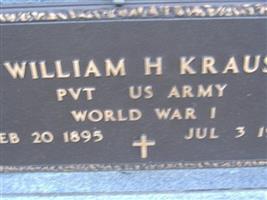 Pvt William H. Kraus