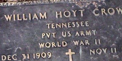 Pvt William Hoyt Crowe