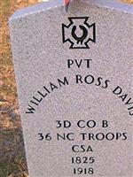 Pvt William Ross Davis