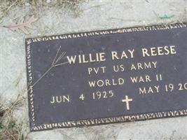 Pvt Willie Ray Reese