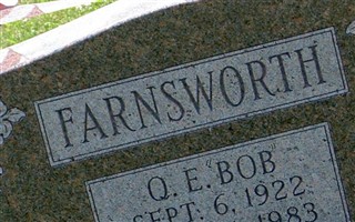 Q E 'Bob' Farnsworth Q E 'Bob' Farnsworth