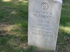 QM Sgt Patrick Flaherty