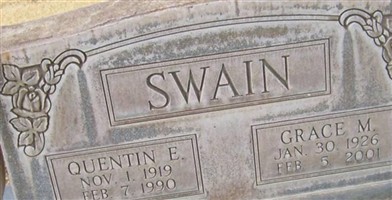 Quentin Eugene Swain Quentin Eugene Swain