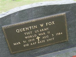 Quentin W Fox Quentin W Fox