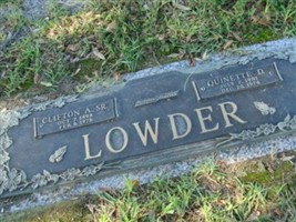 Quinette D. Lowder Quinette D. Lowder