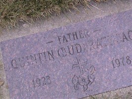 Quintin John "Bud" Rathsack Quintin John "Bud" Rathsack